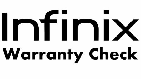 Infinix smartphone with IMEI screen and warranty check guide in Pakistan