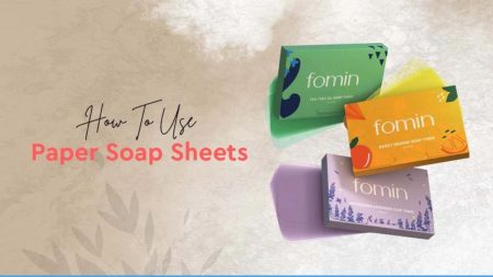 How to Use Paper Soap Properly – Step-by-Step Guide for Beginners Person washing hands using paper soap sheet