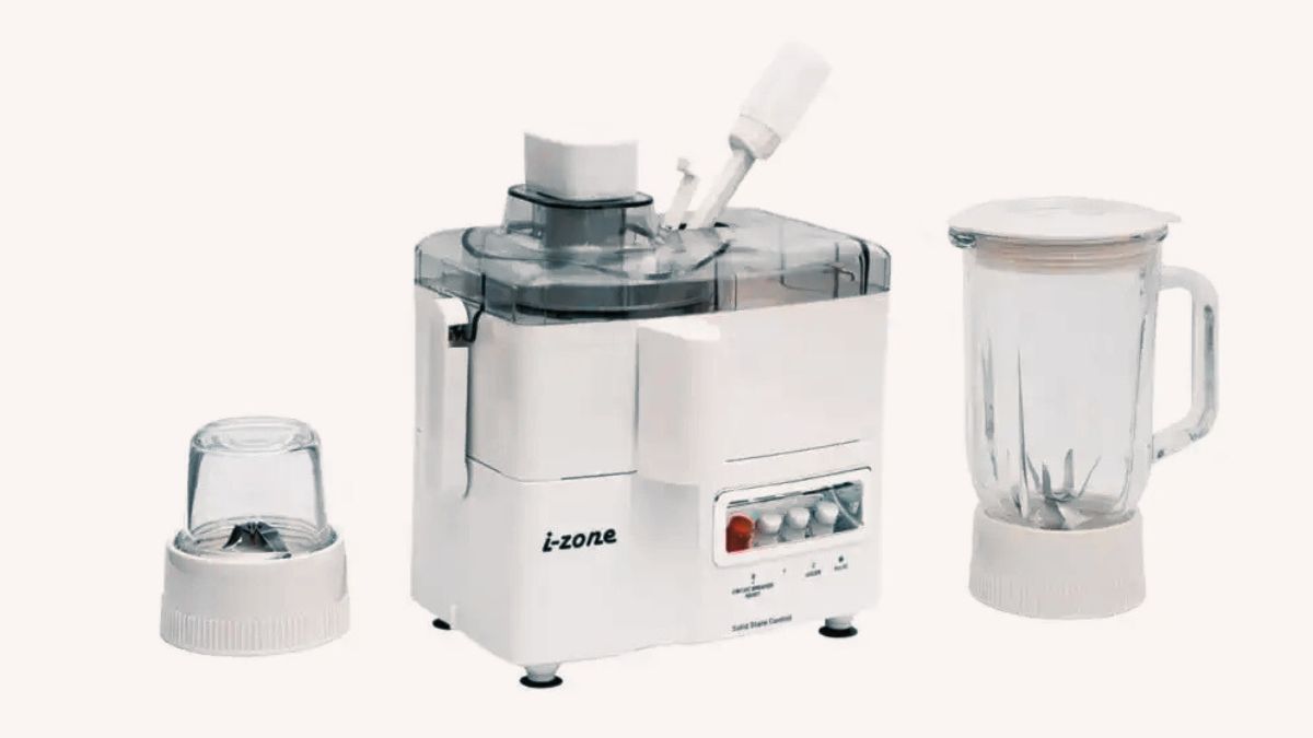 IZONE juicer machine in Pakistan with grinder and blender features