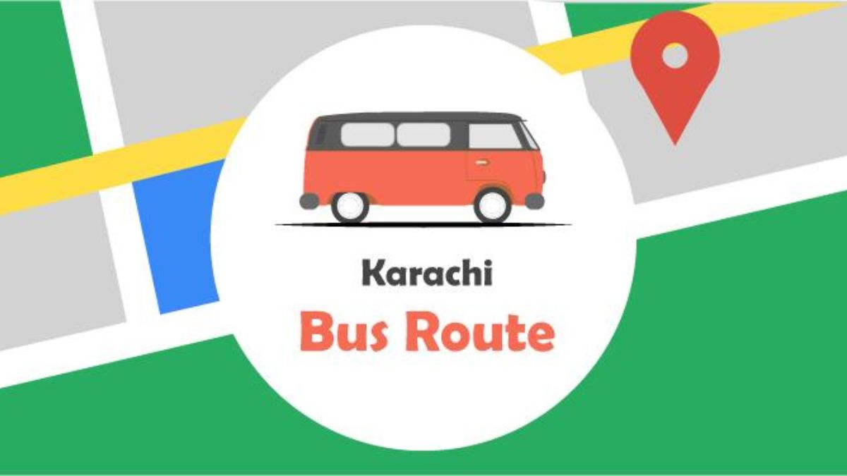 Karachi 2025 bus route map including BRT and Peoples Bus Service
