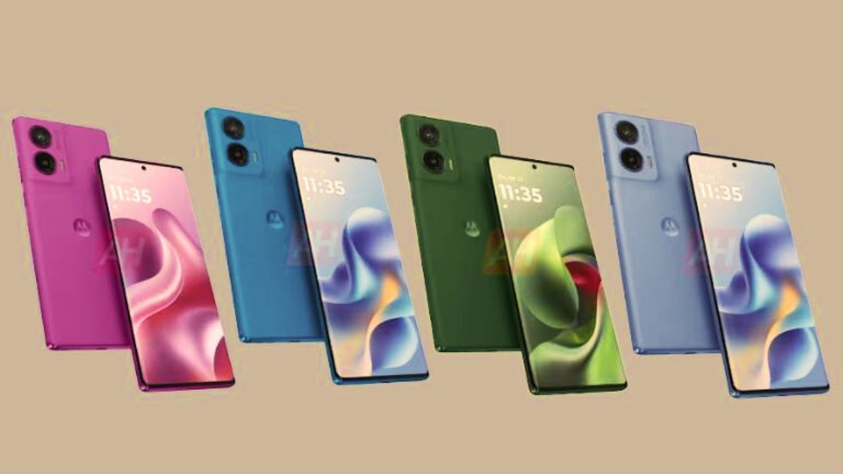 Motorola Moto G96 showing front and back design