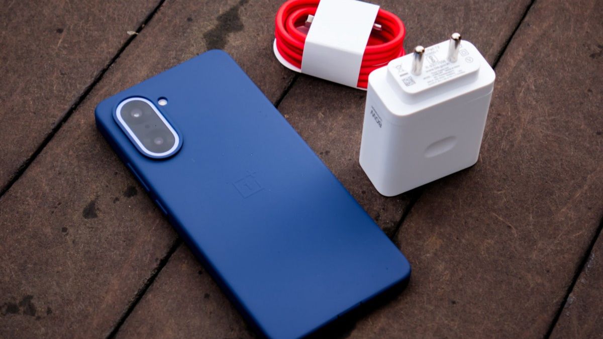 OnePlus Nord CE5 front and back view with dual camera and AMOLED display