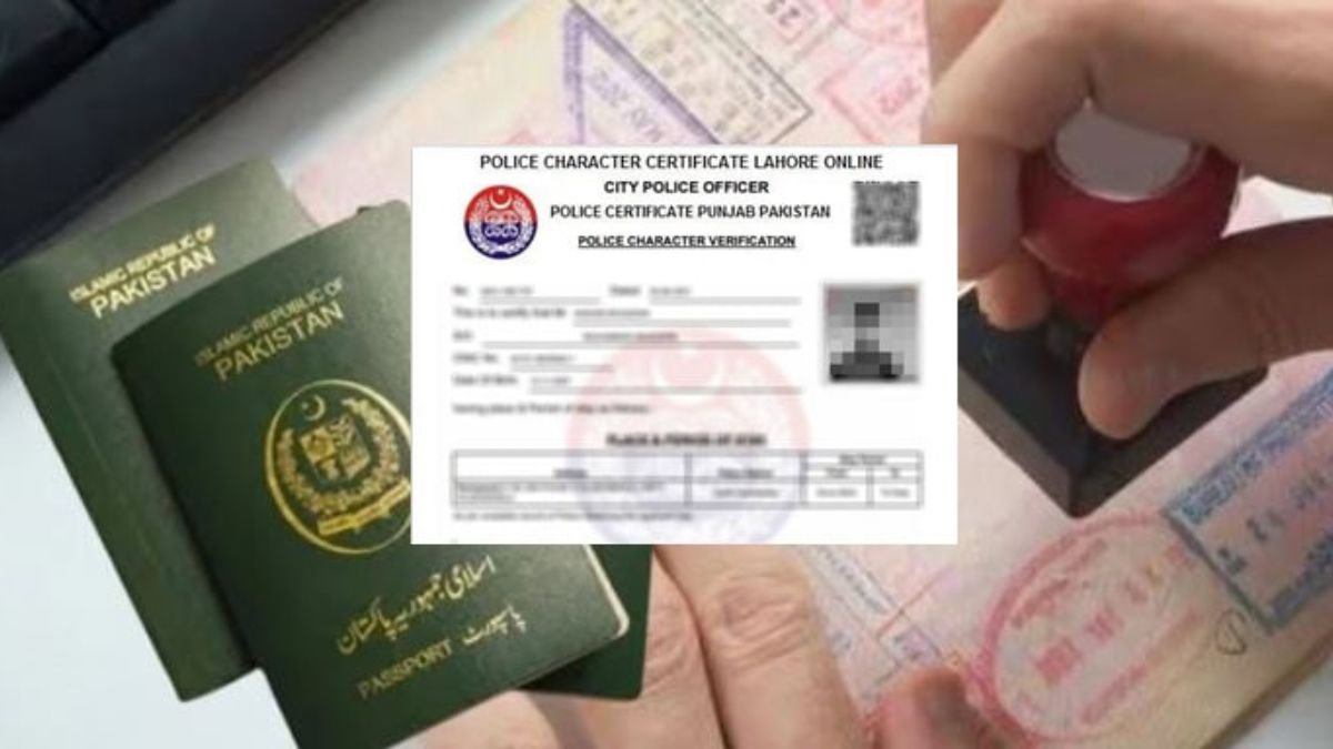 How to get a police clearance certificate in Pakistan