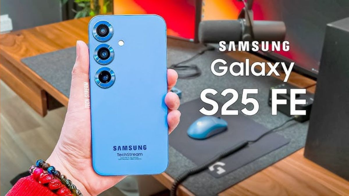 Samsung Galaxy S25 FE with triple camera and flexible OLED display