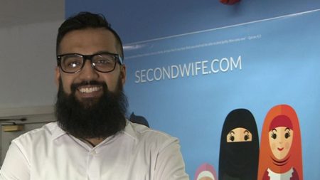 Homepage of SecondWife.com, a Muslim polygamy marriage site founded by Azad Chaiwala