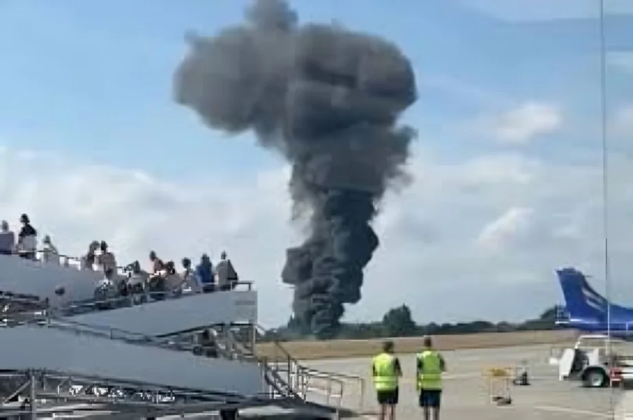Southend Airport Shut After Fireball Plane Crash
