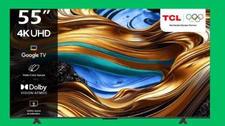 TCL 55P755 55-Inch Smart 4K Google LED TV with HDR and Dolby Vision