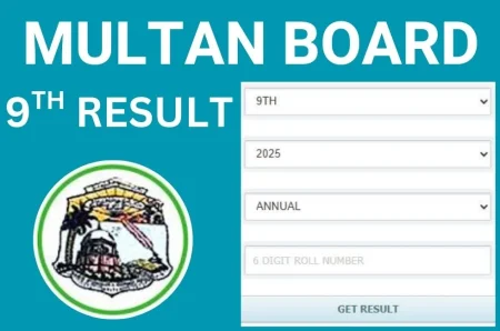 BISE Multan Board 9th Class Result 2025 Announced