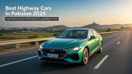 Lineup of best sedans and SUVs for highway driving in Pakistan 2025