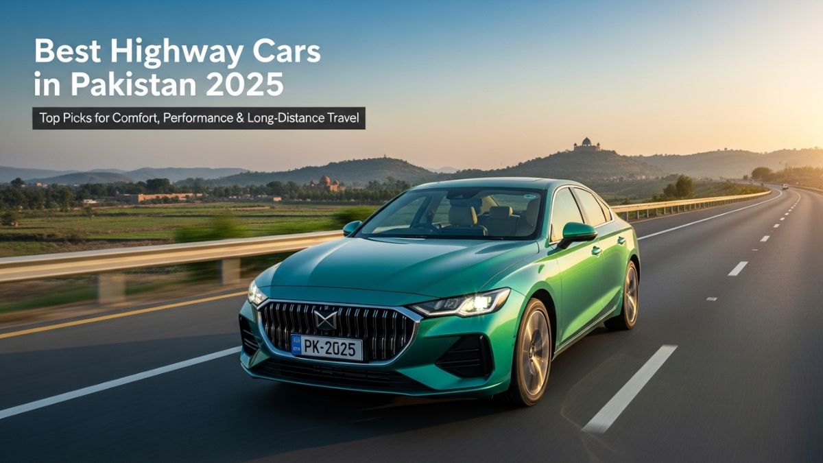 Lineup of best sedans and SUVs for highway driving in Pakistan 2025