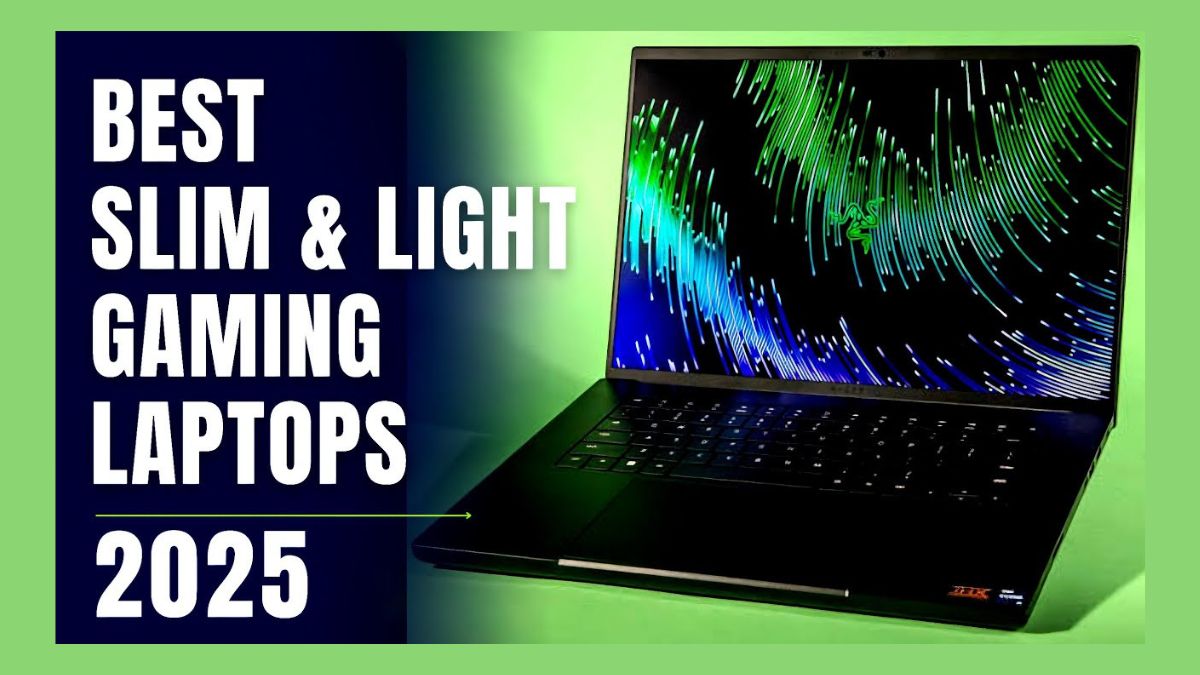 Slim and lightweight gaming laptops 2025 with high performance
