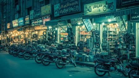 Genuine and aftermarket bike spare parts in Karachi markets 2025
