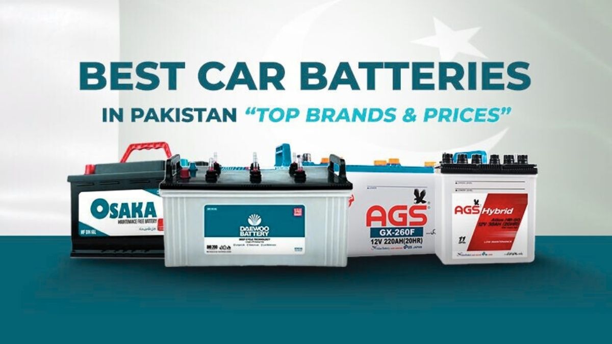Top car batteries in Pakistan 2025 with brands and prices