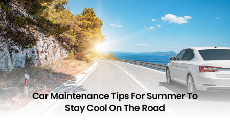A car dashboard and engine being checked during summer maintenance in Pakistan