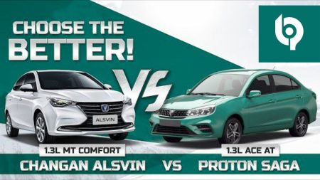 Changan Alsvin vs Proton Saga Sedan Comparison 2025 in Pakistan