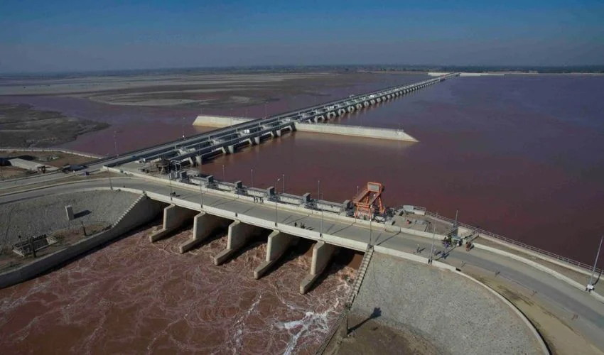 Chenab River flooding