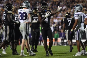 Colorado Buffaloes football team playing at Folsom Field with quarterback Kaidon Salter leading the offense