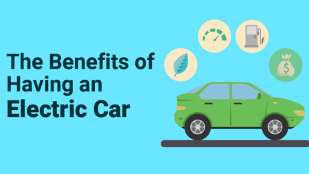 Electric cars on road representing sustainable transportation and environmental benefits