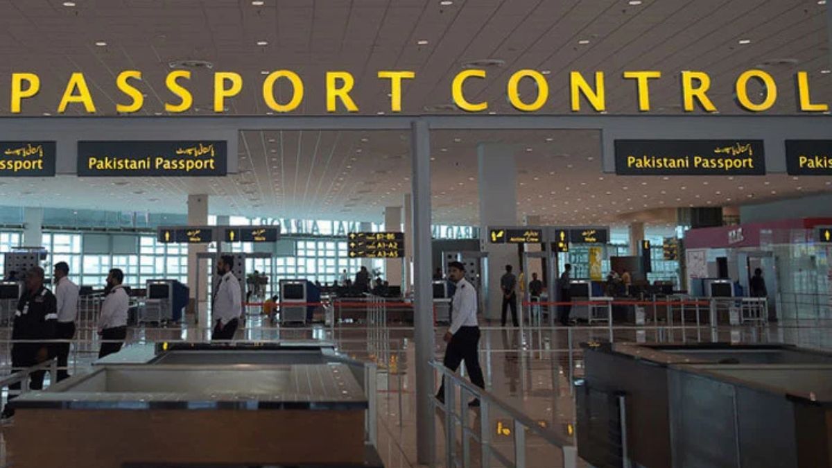 Dedicated immigration counters for foreign travelers at Lahore airport