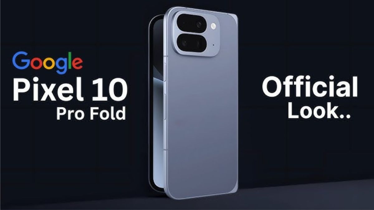 Google Pixel 10 Pro Fold official launch with waterproof design, 8-inch OLED foldable display, Android 16, and 5,015mAh battery.