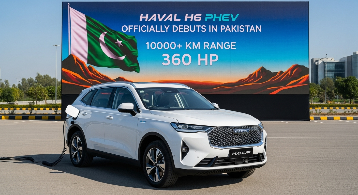 Haval H6 PHEV 2025 launched in Pakistan with 1000 km range and 360 HP