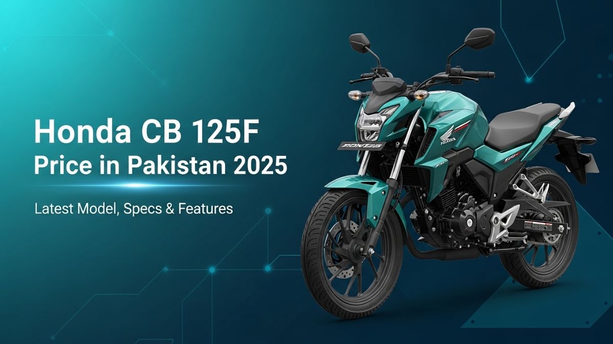 Honda CB 125F latest model price and specs in Pakistan 2025
