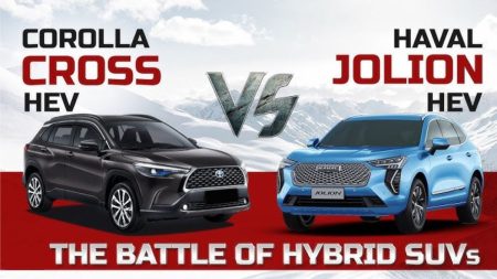 Hybrid SUV Comparison Pakistan – Corolla Cross, Jolion HEV, H6 HEV