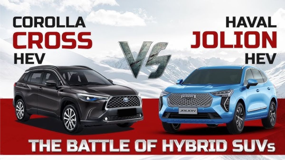 Hybrid SUV Comparison Pakistan – Corolla Cross, Jolion HEV, H6 HEV
