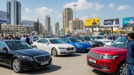 Range of imported luxury cars in Pakistan 2025