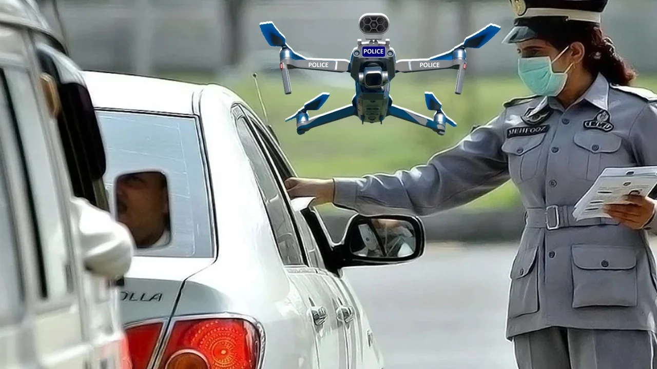 Lahore Police to Use Drones for Traffic Control from September