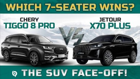 Chery Tiggo 8 Pro vs Jetour Dashing Side-by-Side
