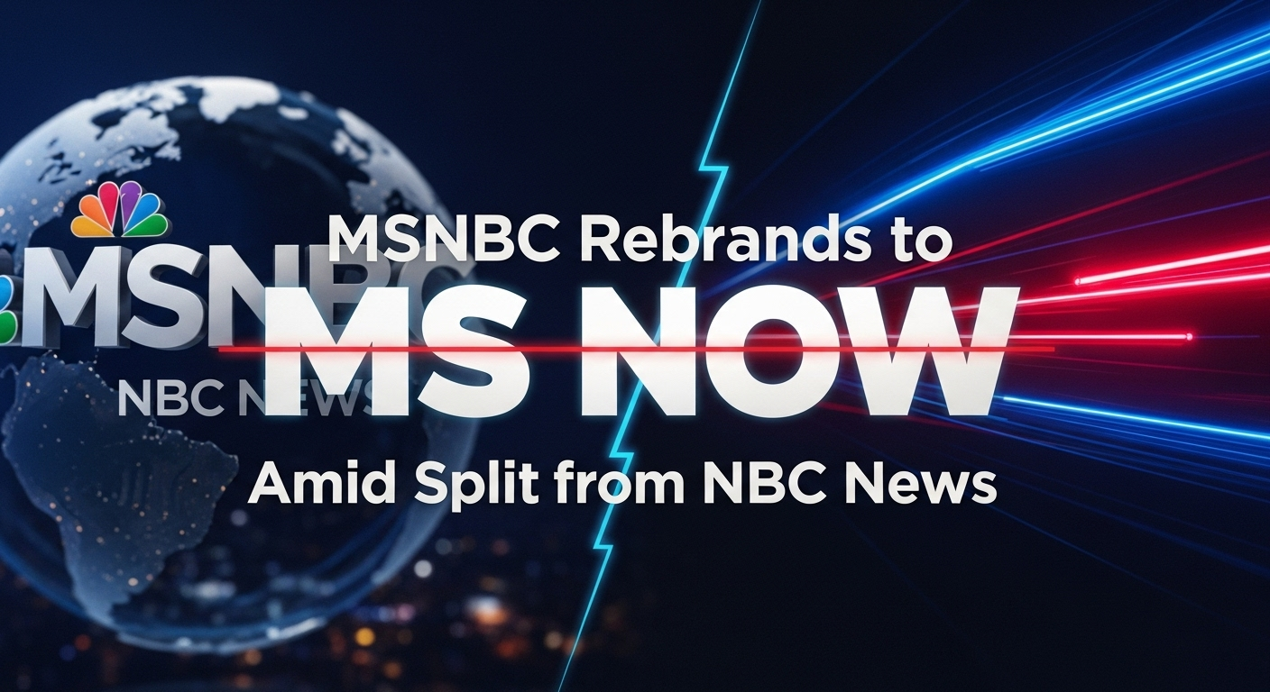 MSNBC Rebrands to MS NOW: A New Era After NBC News Split
