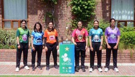 PCB women cricketers