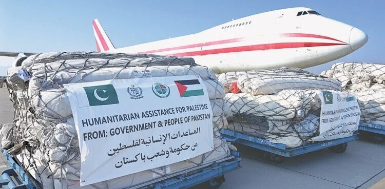 Pakistan’s Gaza Aid Arrives at Egypt Airport