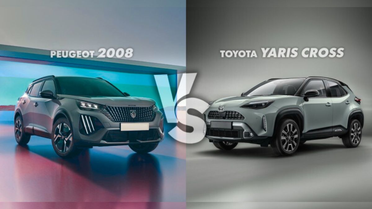 Peugeot 2008 and Toyota Yaris Cross compared in design, performance, and efficiency