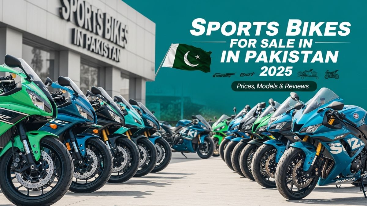 Latest sports bikes for sale in Pakistan 2025 with models and prices