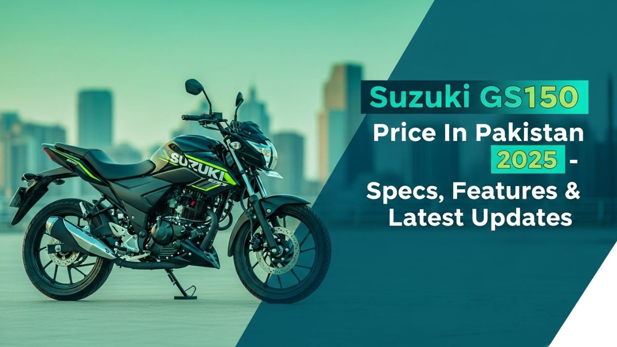 Suzuki GS150 2025 model side view in Pakistan