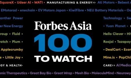 Forbes Asia 100 To Watch