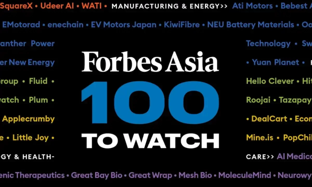 Forbes Asia 100 To Watch