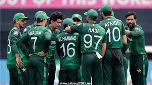 pakistan squad for asia cup 2025