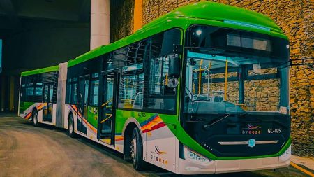Karachi to Get More Green Line Busses Karach Green Line Busses