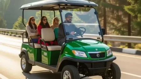 Murree Gets Eco-Friendly Electric Cart Service