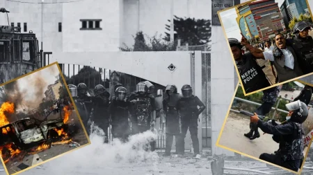 Unrest in Nepal: Reports of Martial Law, Airport Closures, and Troops on Streets Nepal Prime Minister Resigns as Protestors Torch Key Govt Buildings