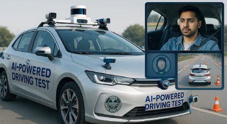 Punjab Introduces Driving License Tests Through AI Cars Punjab Introduces Driving License Tests Through AI Cars